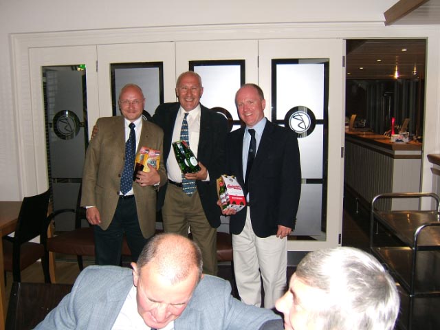 Texas Scramble winners Benton Hall